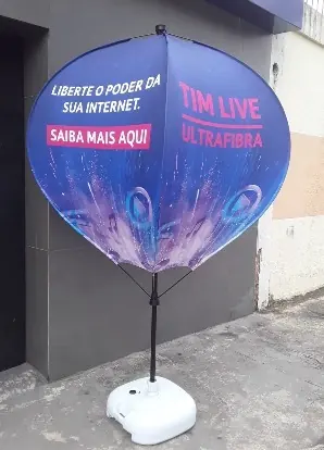 Windbanner Brisa Flag instalado em cliente, foto 9